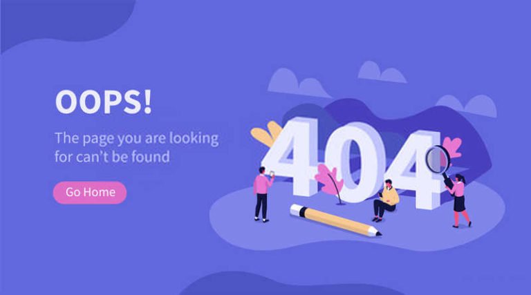 Error 404 Page Not Found