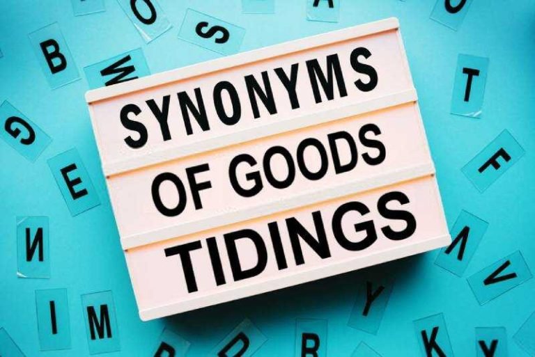 Synonyms Of Good Tidings
