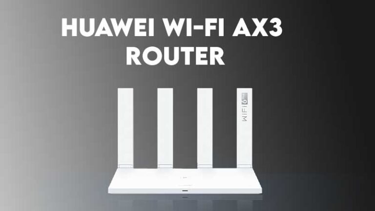 Huawei Wi-Fi AX3 Router