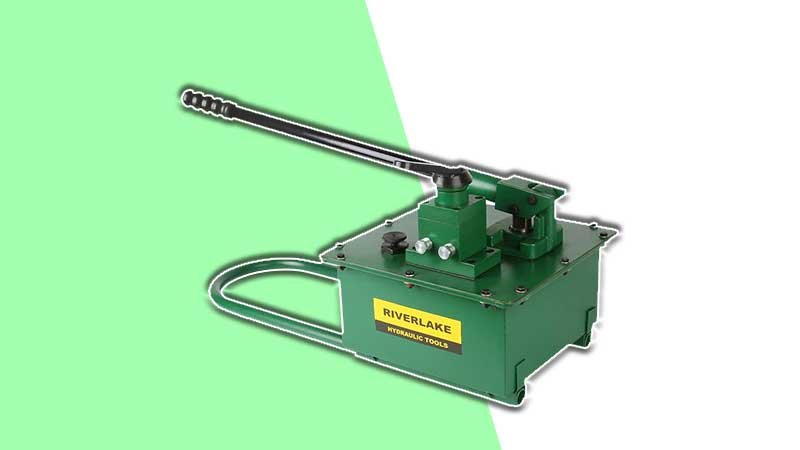 Double Hand-Operated Hydraulic Pump