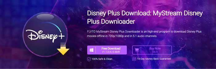 Mystream Disney plus downloader