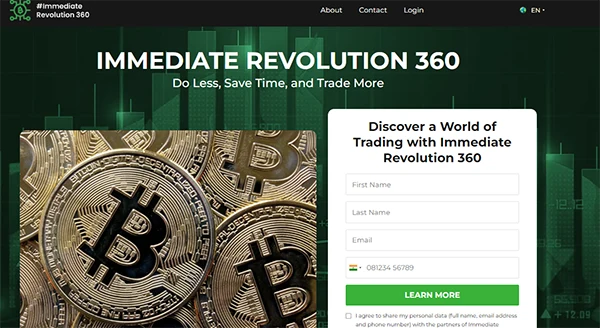 Immediaterevolution.com Website