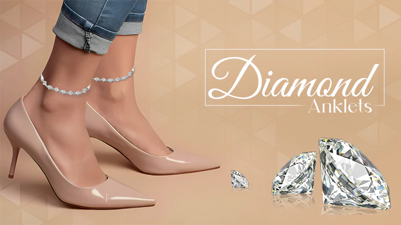 diamond anklets