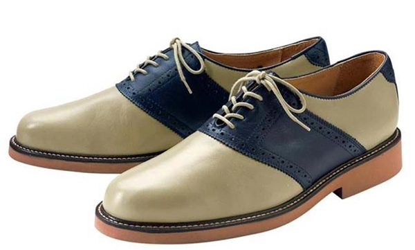 Classic saddle shoes